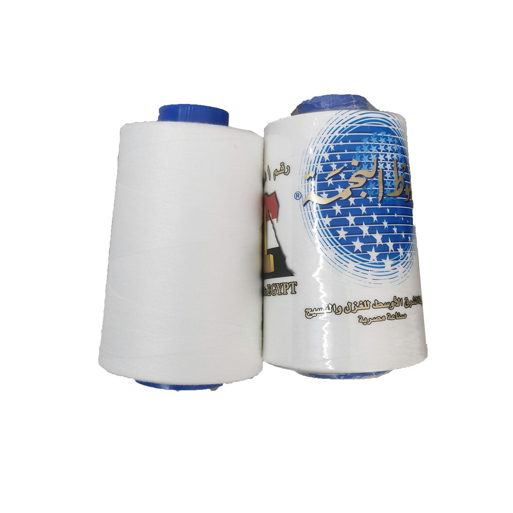 خيط سنجر النجمة ابيض رقم 1